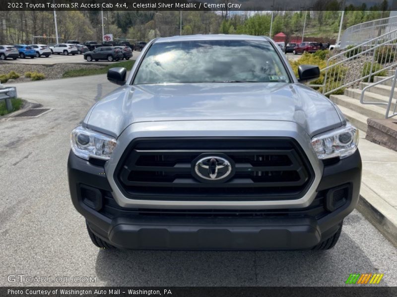 Celestial Silver Metallic / Cement Gray 2022 Toyota Tacoma SR Access Cab 4x4