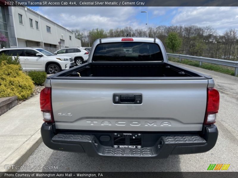 Celestial Silver Metallic / Cement Gray 2022 Toyota Tacoma SR Access Cab 4x4