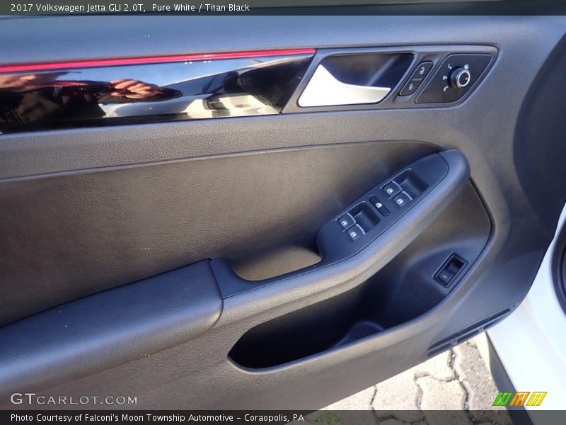 Door Panel of 2017 Jetta GLI 2.0T