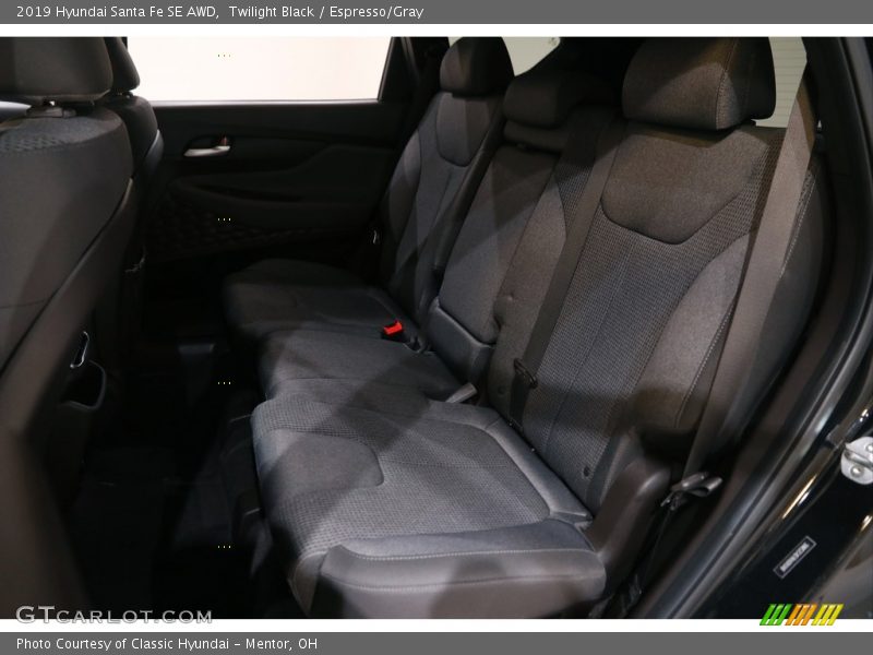 Twilight Black / Espresso/Gray 2019 Hyundai Santa Fe SE AWD