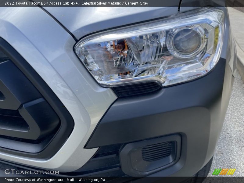Celestial Silver Metallic / Cement Gray 2022 Toyota Tacoma SR Access Cab 4x4