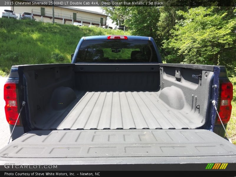 Deep Ocean Blue Metallic / Jet Black 2015 Chevrolet Silverado 2500HD LT Double Cab 4x4