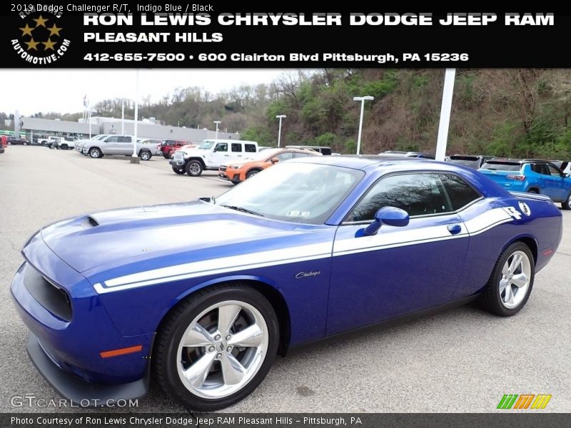 Indigo Blue / Black 2019 Dodge Challenger R/T