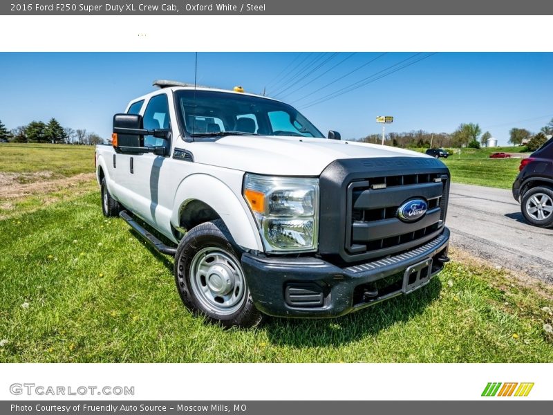 Oxford White / Steel 2016 Ford F250 Super Duty XL Crew Cab