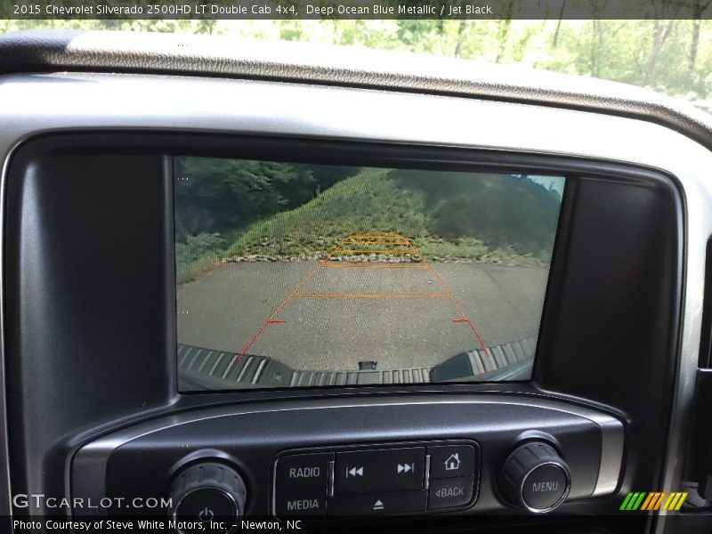 Deep Ocean Blue Metallic / Jet Black 2015 Chevrolet Silverado 2500HD LT Double Cab 4x4