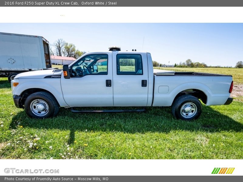 Oxford White / Steel 2016 Ford F250 Super Duty XL Crew Cab