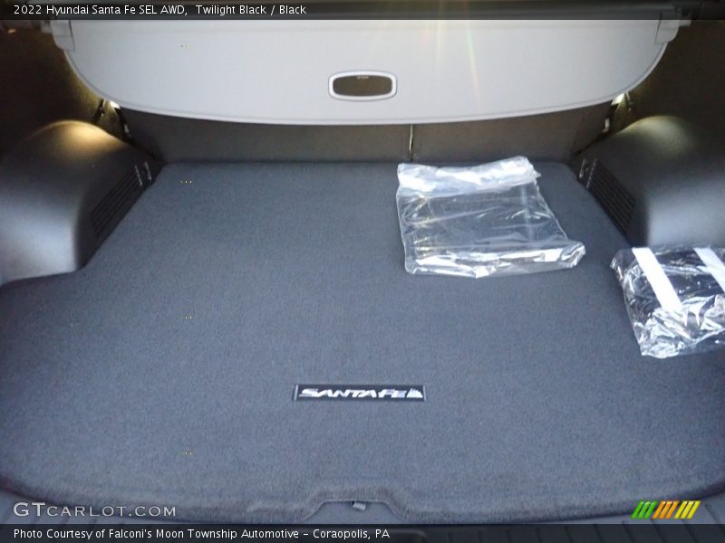 Twilight Black / Black 2022 Hyundai Santa Fe SEL AWD