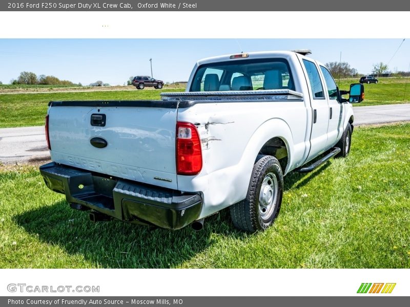 Oxford White / Steel 2016 Ford F250 Super Duty XL Crew Cab