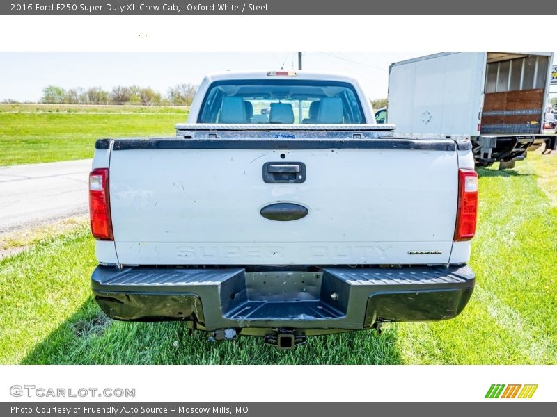 Oxford White / Steel 2016 Ford F250 Super Duty XL Crew Cab