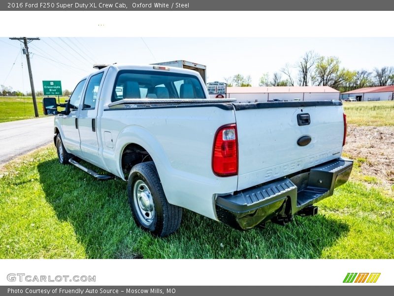 Oxford White / Steel 2016 Ford F250 Super Duty XL Crew Cab