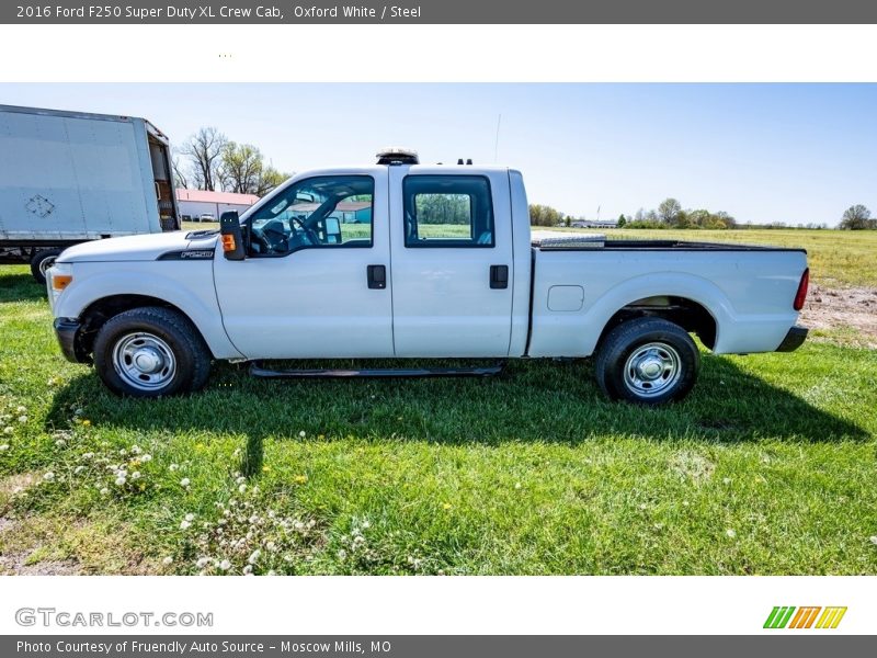 Oxford White / Steel 2016 Ford F250 Super Duty XL Crew Cab