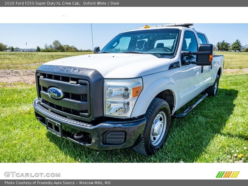 Oxford White / Steel 2016 Ford F250 Super Duty XL Crew Cab