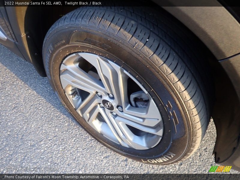 Twilight Black / Black 2022 Hyundai Santa Fe SEL AWD