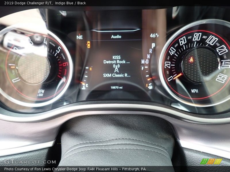Indigo Blue / Black 2019 Dodge Challenger R/T
