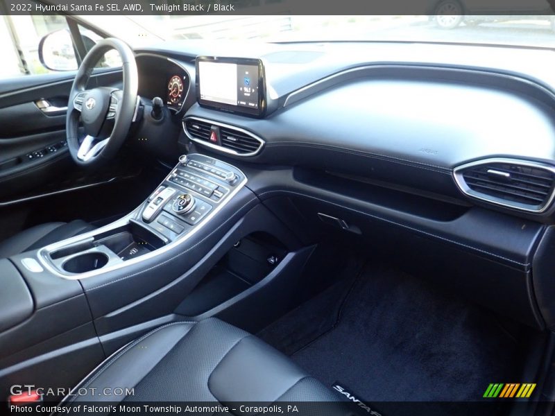 Twilight Black / Black 2022 Hyundai Santa Fe SEL AWD
