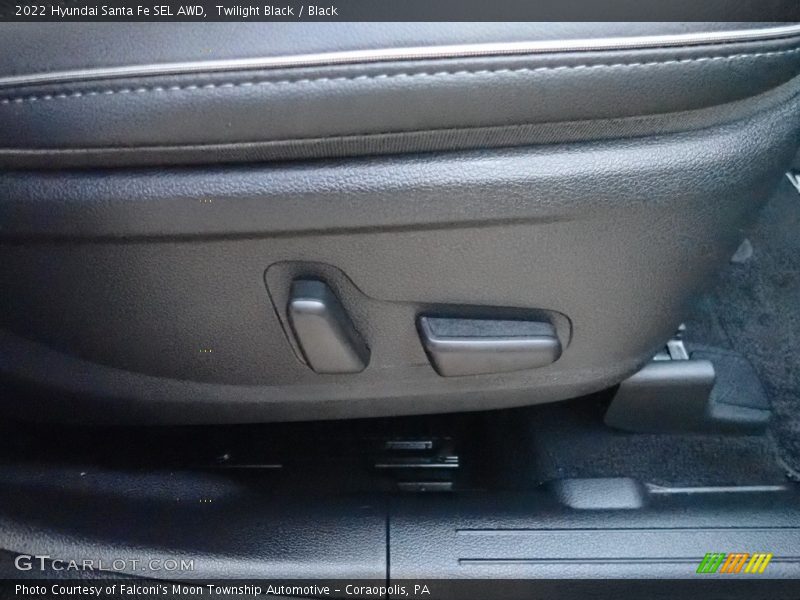 Twilight Black / Black 2022 Hyundai Santa Fe SEL AWD