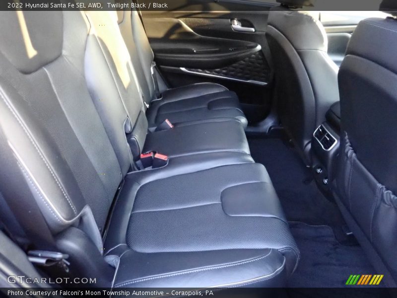 Twilight Black / Black 2022 Hyundai Santa Fe SEL AWD