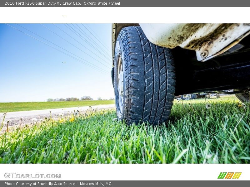 Oxford White / Steel 2016 Ford F250 Super Duty XL Crew Cab