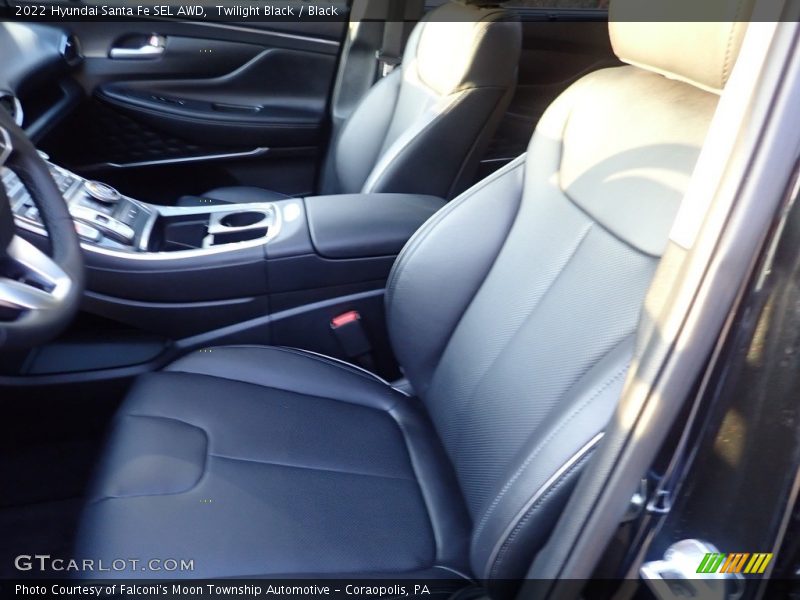 Twilight Black / Black 2022 Hyundai Santa Fe SEL AWD