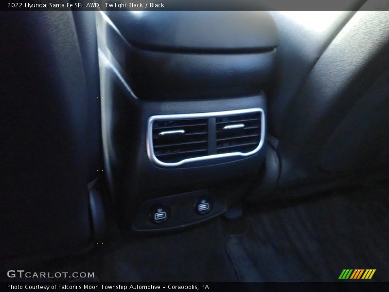 Twilight Black / Black 2022 Hyundai Santa Fe SEL AWD