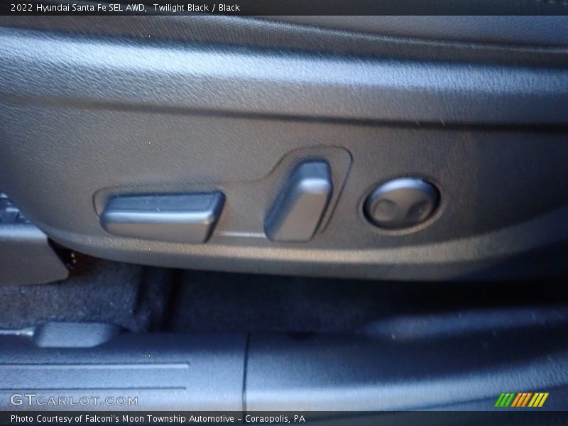 Twilight Black / Black 2022 Hyundai Santa Fe SEL AWD
