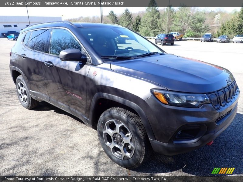 Granite Crystal Metallic / Black 2022 Jeep Compass Trailhawk 4x4
