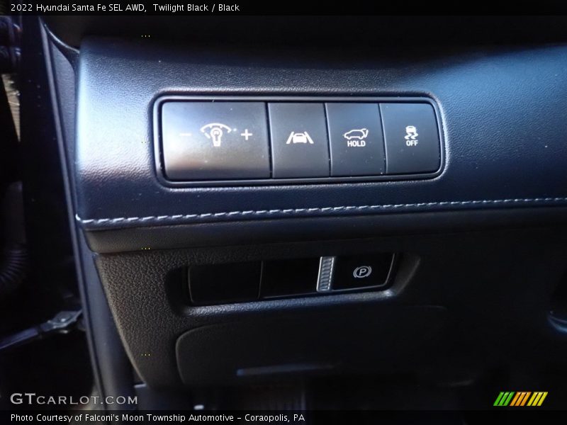 Twilight Black / Black 2022 Hyundai Santa Fe SEL AWD