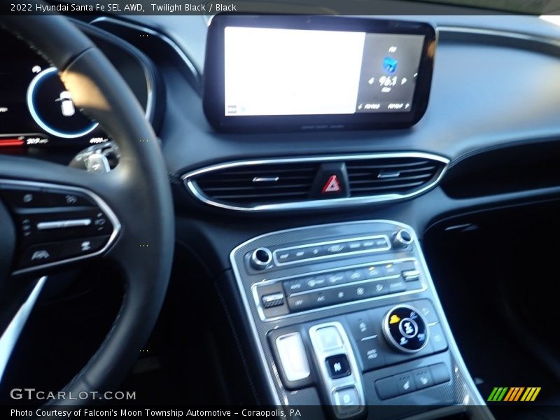 Twilight Black / Black 2022 Hyundai Santa Fe SEL AWD