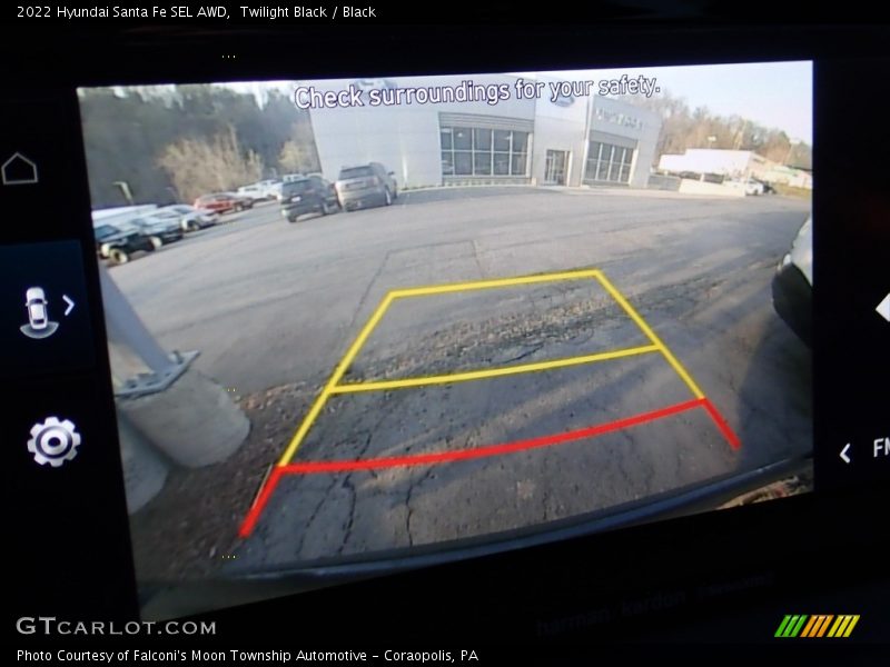 Twilight Black / Black 2022 Hyundai Santa Fe SEL AWD