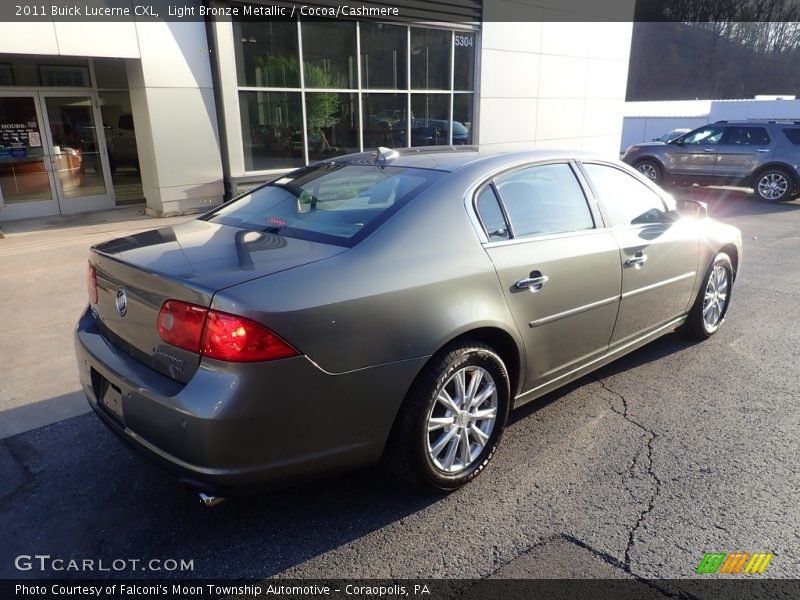 Light Bronze Metallic / Cocoa/Cashmere 2011 Buick Lucerne CXL