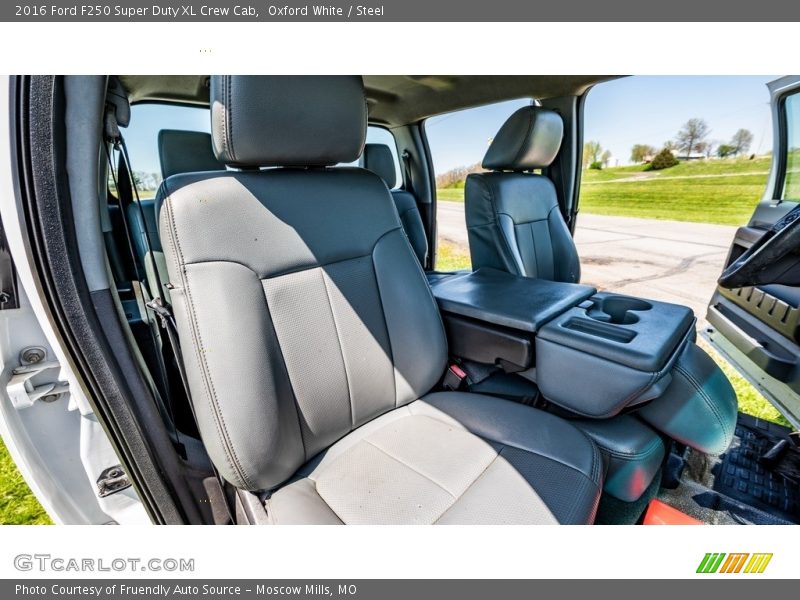 Oxford White / Steel 2016 Ford F250 Super Duty XL Crew Cab