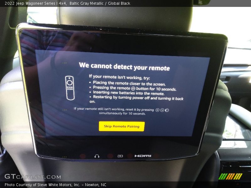 Baltic Gray Metallic / Global Black 2022 Jeep Wagoneer Series I 4x4