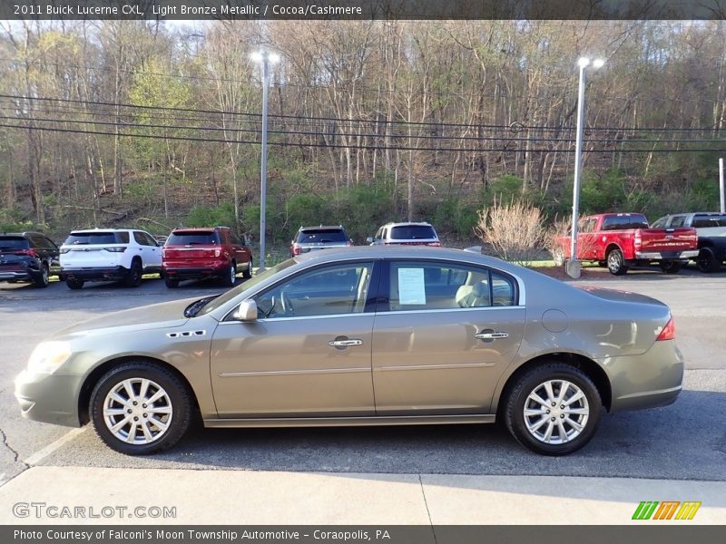 Light Bronze Metallic / Cocoa/Cashmere 2011 Buick Lucerne CXL