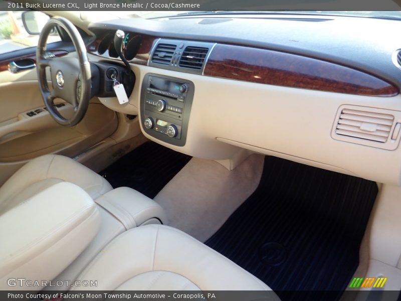 Light Bronze Metallic / Cocoa/Cashmere 2011 Buick Lucerne CXL