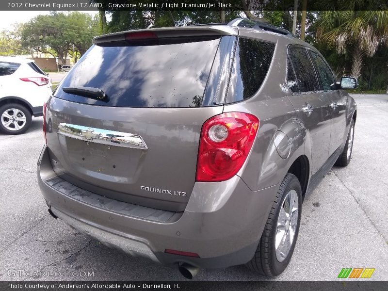 Graystone Metallic / Light Titanium/Jet Black 2012 Chevrolet Equinox LTZ AWD