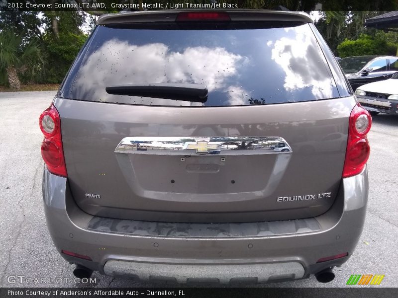 Graystone Metallic / Light Titanium/Jet Black 2012 Chevrolet Equinox LTZ AWD