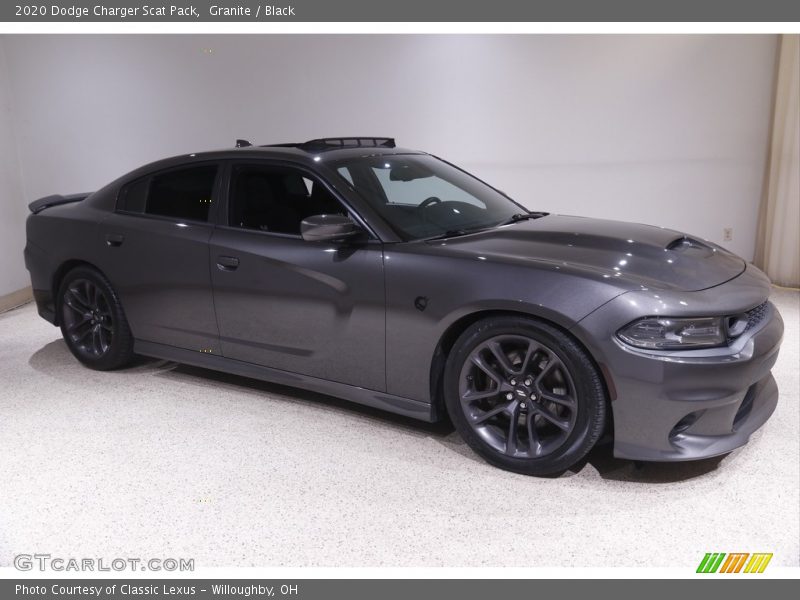 Granite / Black 2020 Dodge Charger Scat Pack