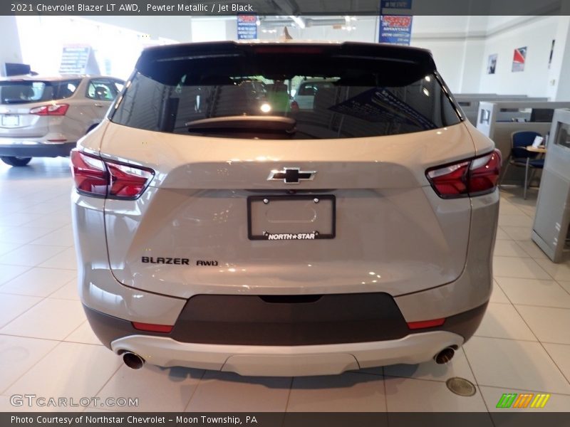 Pewter Metallic / Jet Black 2021 Chevrolet Blazer LT AWD