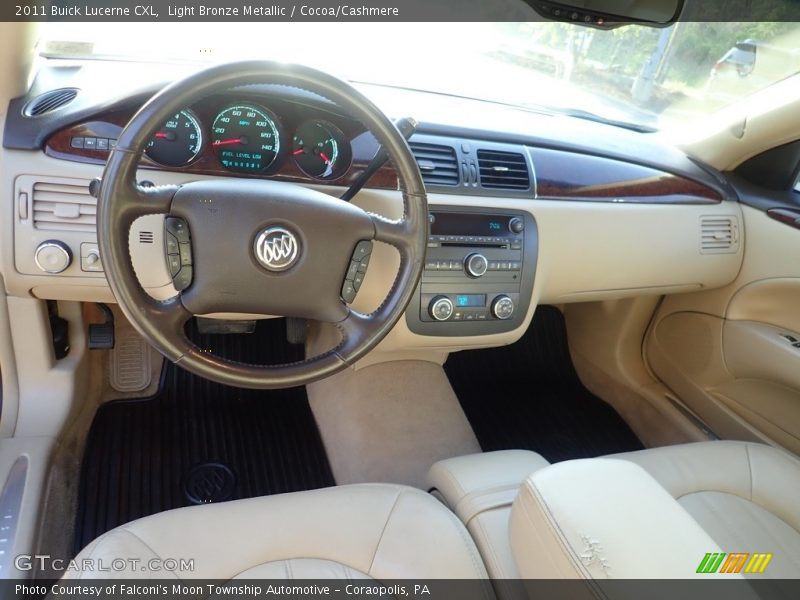 Light Bronze Metallic / Cocoa/Cashmere 2011 Buick Lucerne CXL