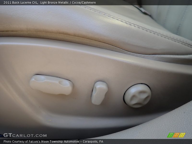 Light Bronze Metallic / Cocoa/Cashmere 2011 Buick Lucerne CXL