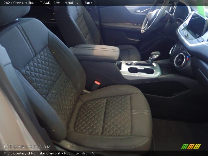 Pewter Metallic / Jet Black 2021 Chevrolet Blazer LT AWD