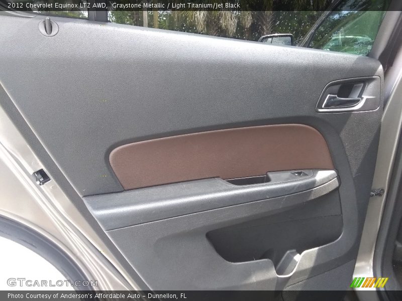 Graystone Metallic / Light Titanium/Jet Black 2012 Chevrolet Equinox LTZ AWD