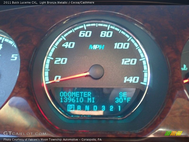 Light Bronze Metallic / Cocoa/Cashmere 2011 Buick Lucerne CXL