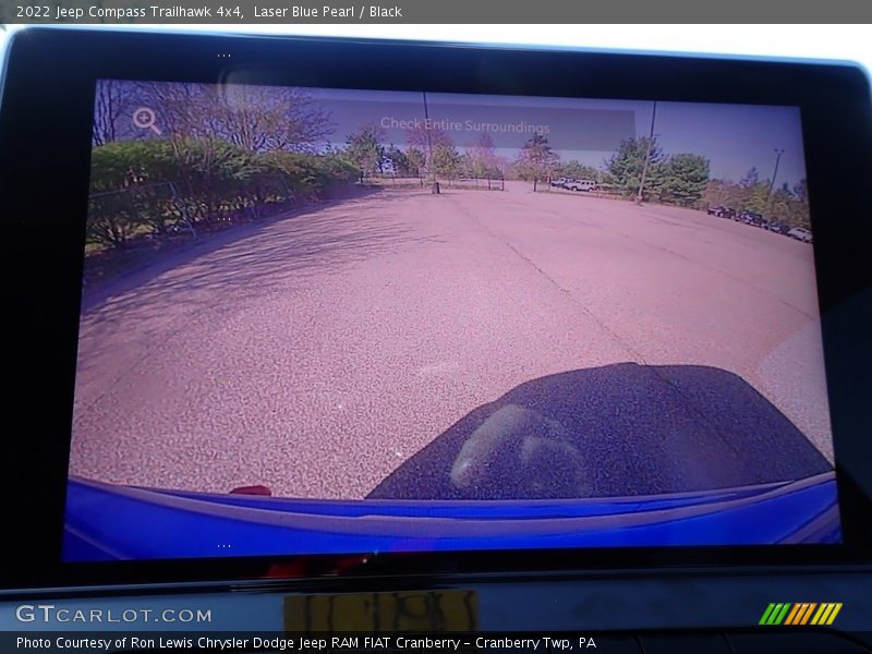 Laser Blue Pearl / Black 2022 Jeep Compass Trailhawk 4x4