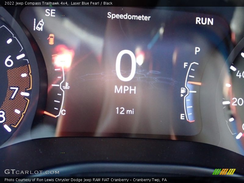 Laser Blue Pearl / Black 2022 Jeep Compass Trailhawk 4x4
