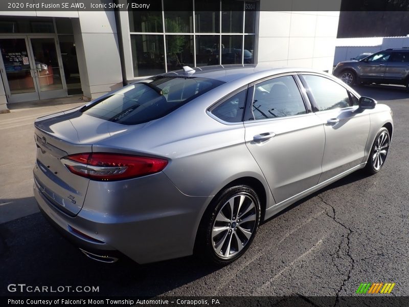 Iconic Silver / Ebony 2020 Ford Fusion SE AWD