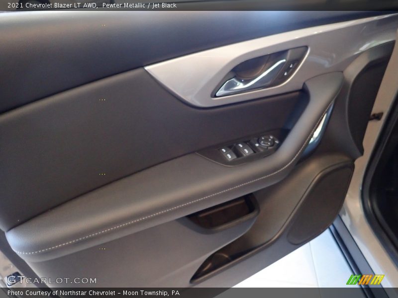 Pewter Metallic / Jet Black 2021 Chevrolet Blazer LT AWD