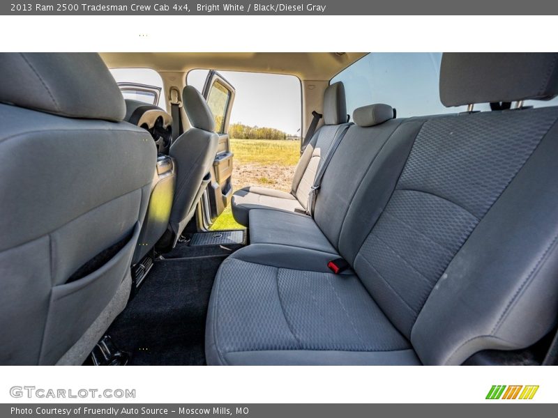 Bright White / Black/Diesel Gray 2013 Ram 2500 Tradesman Crew Cab 4x4