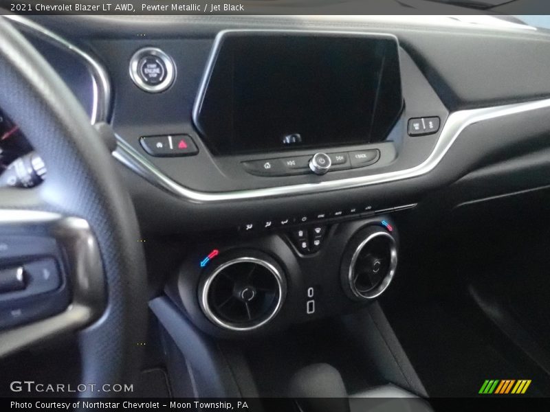 Pewter Metallic / Jet Black 2021 Chevrolet Blazer LT AWD