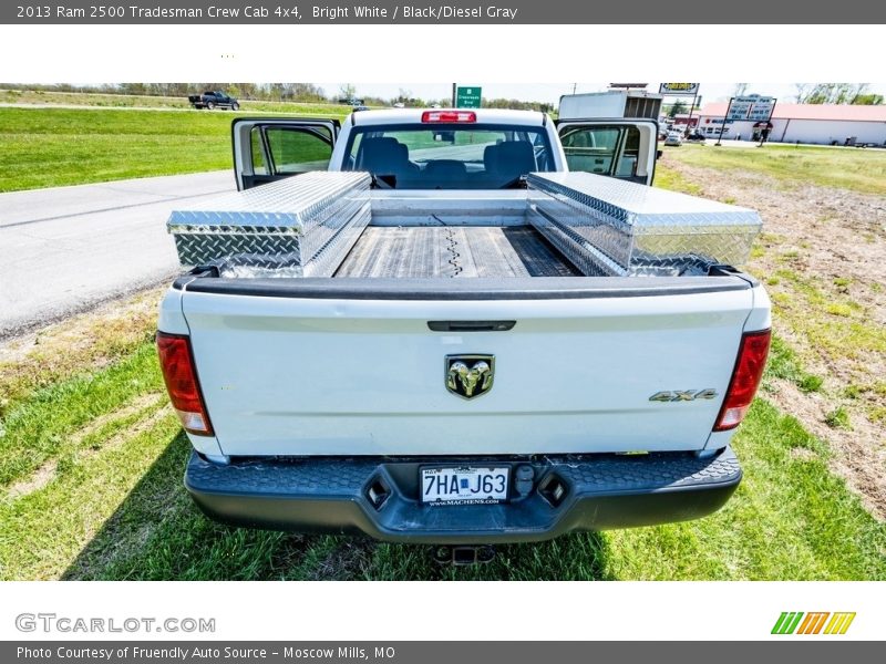 Bright White / Black/Diesel Gray 2013 Ram 2500 Tradesman Crew Cab 4x4